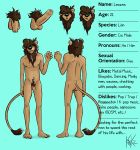  absurd_res erection felid feline flaccid hi_res invalid_tag lion male mammal model_sheet pantherine penis 