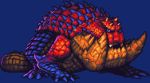  amphibian_(mh) animated blue_eyes capcom digital_media_(artwork) fangs light lighting monster_hunter pixel_(artwork) scales simple_background sovanjedi tetsucabra video_games 