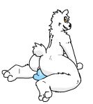  anthro bear_mom_(rmaster) bodily_fluids dildo dildo_sitting female genital_fluids low_res mammal penetration polar_bear pussy pussy_juice sex_toy simple_background solo trout_(artist) ursid ursine vaginal vaginal_penetration yellow_eyes 