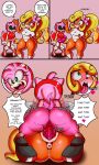  &lt;3 2019 accessory amy_rose angry angry_sex anthro anthro_on_anthro anus anvil_position black_nose blonde_hair blush boots bottomless butt clothed clothing coco_bandicoot comic crash_bandicoot_(series) crossover dialogue duo english_text erection eulipotyphlan female female_penetrated footwear green_eyes gynomorph gynomorph/female gynomorph_penetrating hair hair_accessory hairband hedgehog hi_res intersex intersex/female intersex_penetrating legs_up long_hair looking_pleasured mammal marsupial mating_press moan motion_blur naughty_dog open_mouth penetration penis sex sonic_(series) sony_corporation sony_interactive_entertainment sound_effects speech_bubble takumi-exe text tongue tongue_out vaginal vaginal_penetration video_games 