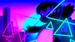  16:9 2019 ambiguous_gender anthro cool_colors digital_drawing_(artwork) digital_media_(artwork) hi_res machine neon nude open_mouth robot sexotheque sexotheque_(copyright) solo sunset vaporwave wallpaper waterbot 