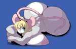  big_breasts big_butt blonde_hair breasts butt female fur grey_fur hair hi_res huge_breasts huge_butt looking_at_viewer mammal mouse murid murine nipples nude rodent solo thick_thighs vammzu wide_hips 