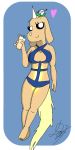  adventure_time cartoon_network clothing female hi_res horn solo swimwear thatlycanroc97zx viola_(adventure_time) 