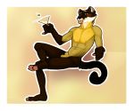  absurd_res alcohol animal_genitalia beverage blush cocktail drinking drunk fisis flaccid fully_sheathed hi_res male mammal marten martini mustelid musteline penis reclining sheath sitting solo substance_intoxication tongue yellow-throated_marten 