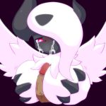  1:1 absol big_breasts bodily_fluids breasts busty_feral cum cum_on_face female feral genital_fluids hi_res huge_breasts male male/female mega_absol mega_evolution methylcyan nintendo orgasm pok&eacute;mon pok&eacute;mon_(species) video_games 