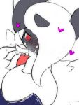  big_breasts bodily_fluids breasts cum cum_on_face female genital_fluids hi_res huge_breasts male male/female mega_absol mega_evolution methylcyan nintendo penis pok&eacute;mon pok&eacute;mon_(species) sex titfuck video_games 