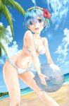  anno_masato bikini re_zero_kara_hajimeru_isekai_seikatsu rem_(re_zero) swimsuits 