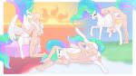  2019 absurd_res arareroll bestiality cutie_mark duo equid eyes_closed feathered_wings feathers female feral friendship_is_magic hi_res hooves horn human human_on_feral interspecies kissing male male/female mammal milk my_little_pony nude oral penis princess_celestia_(mlp) sex teats underhoof white_feathers winged_unicorn wings 