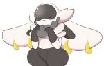  ambiguous_gender anthro astrobunny color_edit colored edit eyes_closed eyewear fak&eacute;mon fur goggles lagomorph long_ears mammal nintendo paws pok&eacute;mon pok&eacute;mon_(species) simple_background solo unknown_artist video_games visor white_fur wide_hips 