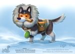  2017 canid canine canis coat cryptid-creations domestic_dog eyewear feral goggles mammal map snow solo url 