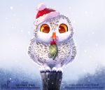  2017 avian bird clothing cryptid-creations hat headgear headwear mammal mouse murid murine owl rodent snow url 
