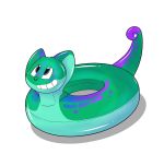  hi_res inflatable kanjojolteon lizard pool_toy reptile scalie smile swim_ring zero_pictured 