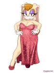  alpha_channel big_breasts breasts cleavage clothed clothing cosplay disney female footwear fully_clothed hi_res high_heels jessica_rabbit lagomorph leporid looking_at_viewer mammal omegasunburst rabbit shoes simple_background solo sonic_(series) transparent_background vanilla_the_rabbit who_framed_roger_rabbit wide_hips 