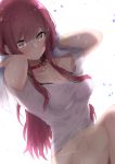  cleavage oosaki_amana see_through the_idolm@ster the_idolm@ster_shiny_colors tutinako wet wet_clothes 