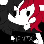  1:1 anthro chibi dragon erza_bloodred erzabloodred female hair humor looking_at_viewer low_res meme red_hair 