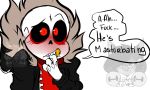  ... alternate_universe animated_skeleton bone english_text humanoid lizheru male not_furry sans_(underfell) skeleton solo text undead underfell undertale video_games 