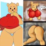  blush breasts disney female honey mammal thick_thighs unknown_artist ursid winnie_the_pooh_(franchise) 