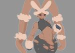  absurd_res anthro clothing duo girly hi_res lopunny male mega_evolution mega_lopunny nintendo penis pok&eacute;mon pok&eacute;mon_(species) smoxul solo thick_thighs torn_clothing video_games wide_hips 