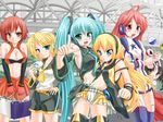  hatsune_miku kaai_yuki kagamine_rin lily_(vocaloid) meiko miki_(vocaloid) vocaloid 