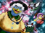  escargon kaenbyou_rin king_dedede kirby kirby:_right_back_at_ya kirby_(series) komeiji_koishi komeiji_satori meta_knight no_humans reiuji_utsuho touhou 