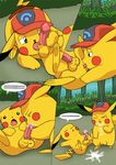  ashchu brock comic houndoom misty nintendo palcomix phanpy pikachu pokemon 