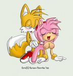  amy_rose green-sunrise sonic_team tagme tails 