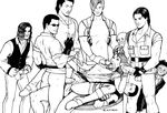  albert_wesker alice_abernathy billy_coen capcom carlos_oliveira chris_redfield extro leon_kennedy luis_sera ramon_salazar resident_evil resident_evil_extinction 