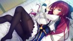  bed game_cg mikagami_mamizu pantyhose pieces/wataridori_no_somnium tagme_(character) whirlpool 