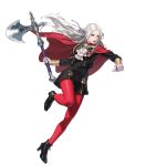  edelgard_(fire_emblem) fire_emblem fire_emblem_heroes fire_emblem_three_houses heels nintendo pantyhose suda_ayaka uniform weapon 