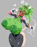  2019 big_breasts blaster_master bodysuit breasts clothing female flora_fauna flower huge_breasts humanoid kanna_(blaster_master) nipples plant plant_humanoid skinsuit thick_thighs tight_clothing torathi video_games 