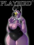  animalympics avian beak belly big_breasts bird bow_tie breasts bunny_costume clothing costume dorie_turnell fake_ears fake_rabbit_ears female flamingo hi_res huge_breasts lupycat non-mammal_breasts open_beak open_mouth thick_thighs voluptuous wide_hips 