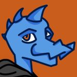  1:1 ambiguous_gender anthro icon reptile scalie simple_background solo 
