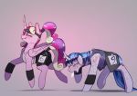  2019 absurd_res bodily_fluids clothing equid exhausted friendship_is_magic hi_res horn mammal my_little_pony princess_cadance_(mlp) shining_armor_(mlp) sweat underpable unicorn winged_unicorn wings 