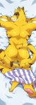  absurd_res ballsdick clothing dakimakura_design felid feline foreskin hi_res male mammal morenatsu subaru_aotk superabsurd_res torahiko_(morenatsu) underwear 