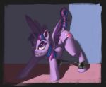  bdsm bondage bound embarrassed eqlipse_(artist) equid equine female feral friendship_is_magic horn mammal my_little_pony painterly self-bondage solo spreader_bar twilight_sparkle_(mlp) winged_unicorn wings 