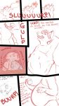  belly big_belly burping canid canine comic death digestion disney fox gideon_grey hi_res judy_hopps lagomorph leporid male male_pred mammal nick_wilde overweight rabbit skull soft_vore stomach vore vore_comics weight_gain zootopia 