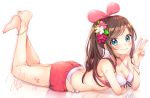  a.i._channel barefoot kizuna_ai tagme_(artist) 