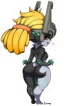  &lt;3 alpha_channel anthro arm_markings bedroom_eyes big_butt blonde_hair blue_markings breasts butt fangs female fingerless_(marking) full-length_portrait hair half-closed_eyes hi_res humanoid imp leg_markings looking_back markings mask midna nintendo nude open_mouth open_smile portrait rear_view red_eyes seductive short_stack side_boob simmsyboy simple_background smile solo the_legend_of_zelda thick_thighs tied_hair transparent_background twili twilight_princess video_games wide_hips yellow_sclera 