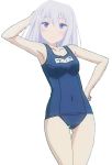  natsukawa_masuzu ore_no_kanojo_to_osananajimi_ga_shuraba_sugiru school_swimsuit solo swimsuits tagme 