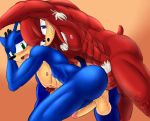  abs anal anal_penetration anthro anthro_on_anthro armpit_hair balls biceps big_muscles blue_eyes blue_fur butt chest_tuft dgemporium duo echidna eulipotyphlan fur green_eyes half-closed_eyes hedgehog hi_res knuckles_the_echidna looking_pleasured male male/male mammal monotreme muscular muscular_male nipples pecs penetration penis pubes sex sonic_(series) sonic_the_hedgehog tuft uncut video_games 