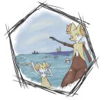  absurd_res anthro braixen delphox duo_focus female group hi_res lucario lycanroc male midnight_lycanroc nintendo pok&eacute;mon pok&eacute;mon_(species) sea video_games water yiffmachine 