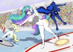  anna_(sailoranna) anthro anthrofied anus big_breasts blonde_hair blue_fur blue_hair breasts equid equine female friendship_is_magic fur group hair hi_res horn horse mammal multicolored_hair my_little_pony navel nipples nude princess_celestia_(mlp) princess_luna_(mlp) pussy rainbow_hair red_hair sailoranna sara_(sailoranna) unicorn_horn white_fur winged_unicorn wings 