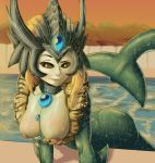  big_breasts breasts female hi_res league_of_legends marine merfolk nami_(lol) pool_(disambiguation) riot_games vaktus video_games 