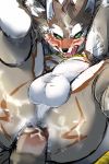  anal balls blush bodily_fluids canid canine canis cum cum_in_ass cum_inside erection genital_fluids hi_res jackal jewelry legs_up male male/male mammal necklace nukochi penis seth_(tas) sex spread_legs spreading tokyo_afterschool_summoners video_games 