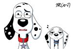  101_dalmatian_street 101_dalmatians canid canine canis collar dalmatian disney dolly_(101_dalmatians) domestic_dog dylan_(101_dalmatians) mammal rex100 