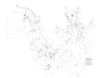  anthro clothed clothing domestic_cat felid feline felis female feral feral_to_anthro finimun fur magic magic_user mammal monochrome open_mouth sequence simple_background smile solo standing transformation white_background witch 