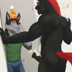  1:1 2018 anatomically_correct anatomically_correct_penis animal_genitalia animal_penis anthro biceps biped birthday_hat black_fur black_nose black_penis blue_eyes blush bodily_fluids bulge butt candle canid canine canis claws clothed clothing digital_media_(artwork) duo embarrassed equid equine equine_penis erection eyebrows fingers flying_sweatdrops food fully_clothed fur grey_fur grin hair hi_res horse jodira male male/male mammal multicolored_fur muscular muscular_male nude penetration penis red_eyebrows red_hair red_tail rov signature smile storm_(stormwx_wolf) sweat sweatdrop teeth two_tone_fur urethral urethral_penetration whipped_cream white_eyebrows white_fur wolf 