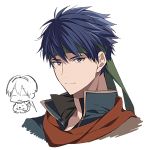  2boys armor blue_eyes blue_hair cape chibi closed_eyes fire_emblem fire_emblem:_mystery_of_the_emblem fire_emblem:_path_of_radiance gloves headband ike looking_at_viewer male_focus marth multiple_boys ryon_(ryonhei) short_hair simple_background smile super_smash_bros. tiara 