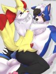  absurd_res anal animal_genitalia animal_penis anthro braixen canine_penis dusk_lycanroc hi_res lycanroc male male/male nintendo penis pok&eacute;mon pok&eacute;mon_(species) shiny_pok&eacute;mon skylosminkan video_games 