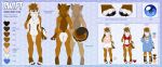  2019 absurd_res anthro blue_eyes breasts canid canine canis clothing digital_media_(artwork) domestic_dog female fox hair hi_res husky hybrid mammal mighty_miki model_sheet nipples nordic_sled_dog nude pussy spitz swift text 
